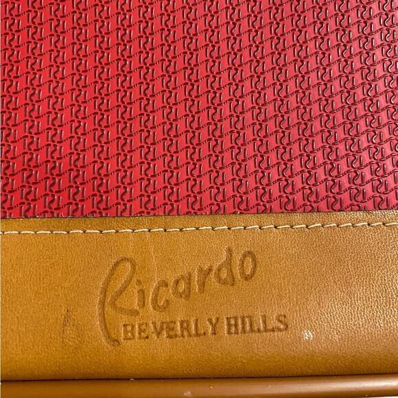 Ricardo of Beverly Hills Red Tote Bag - Picture 2 of 13